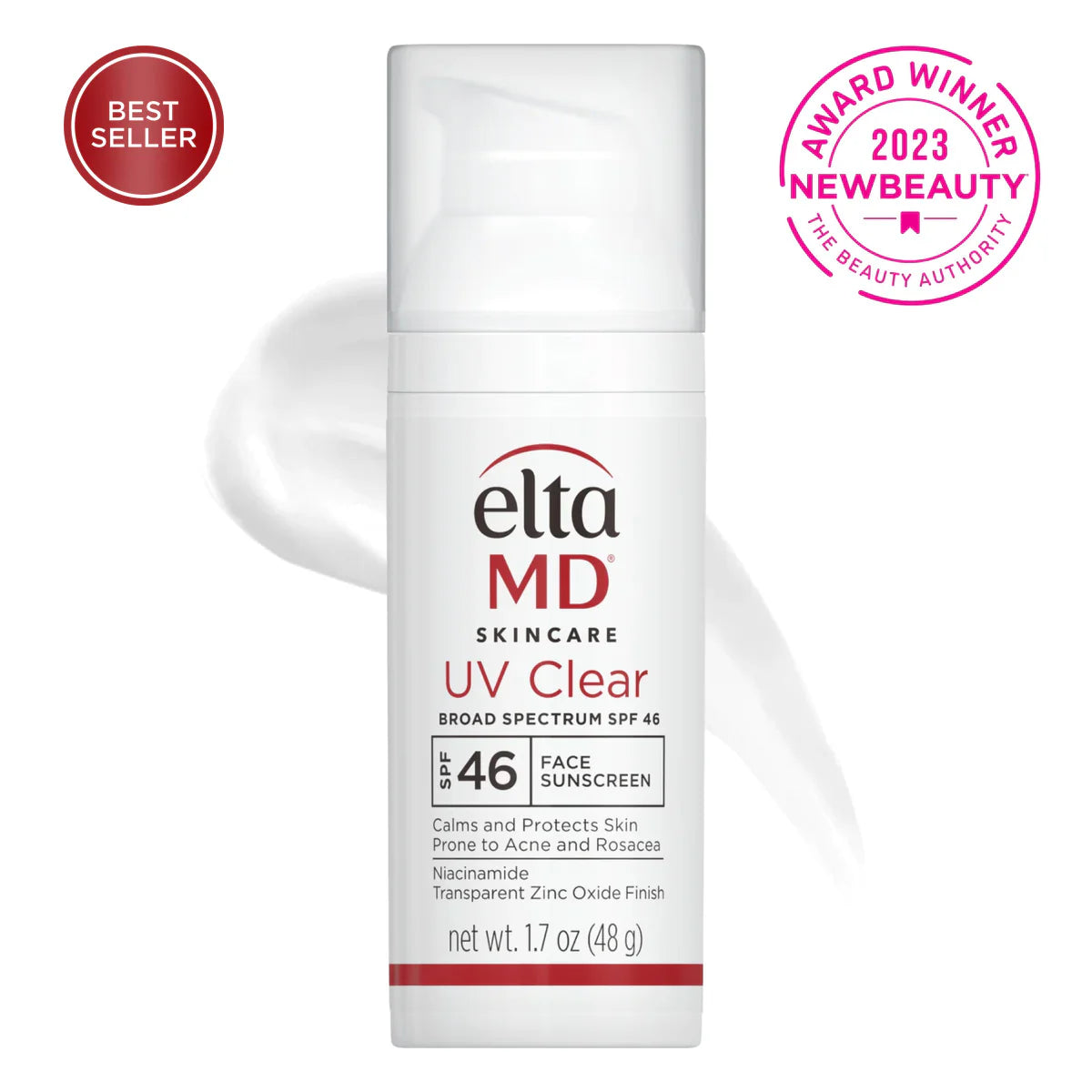 EltaMD UV Clear Broad-Spectrum SPF 46 Sunscreen (Tinted or Untinted)