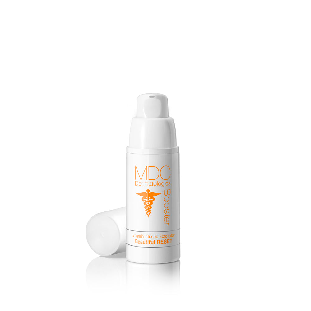 MD Complete Beautiful Reset Vitamin Infused Exfoliator from MyExceptionalSkinCare.com Bottle No Cap
