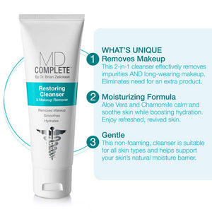 MD Complete Restoring Cleanser & Makeup Remover