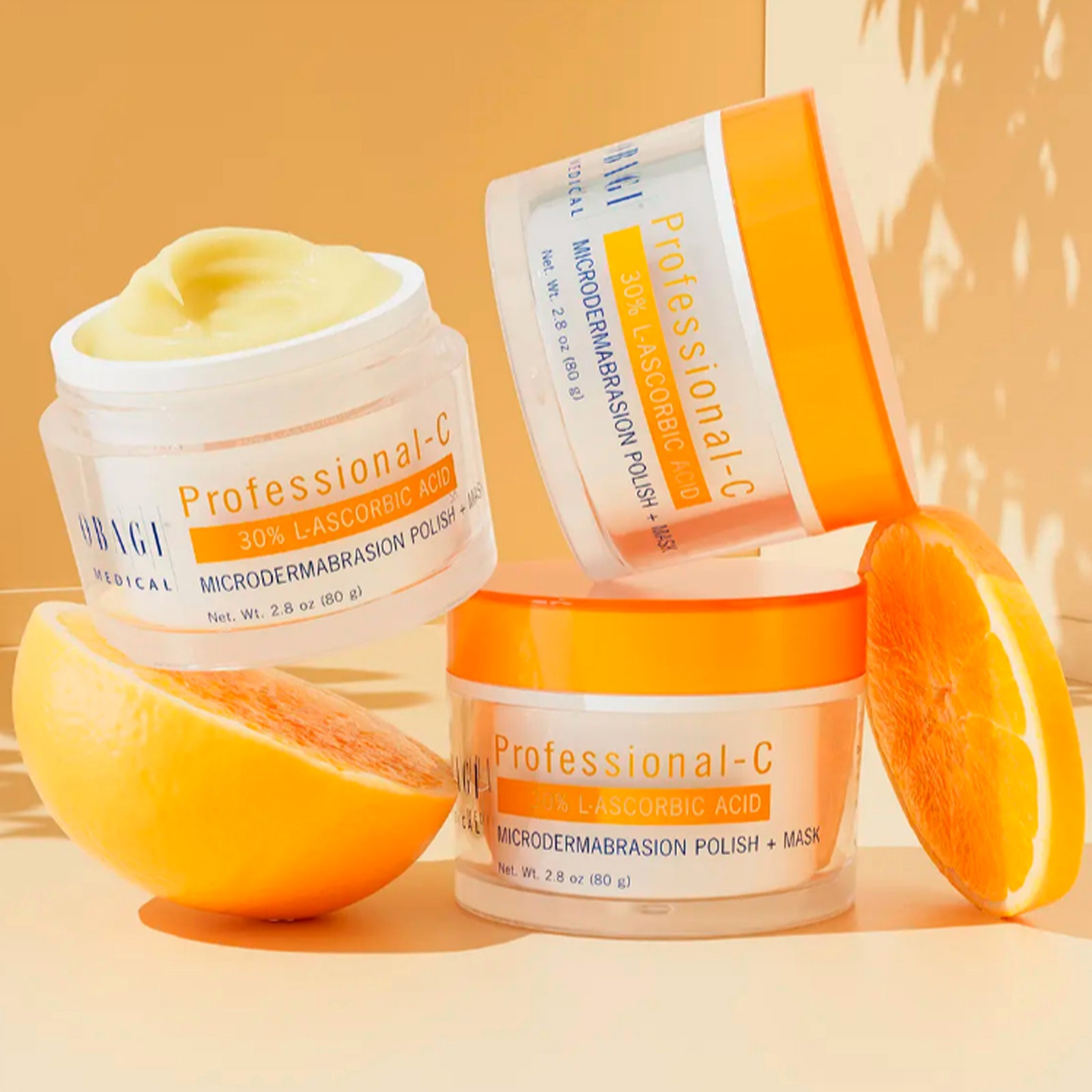 Obagi Medical Professional C Microdermabrasion Mask + Polish from MyExceptionalSkinCare.com with Oranges
