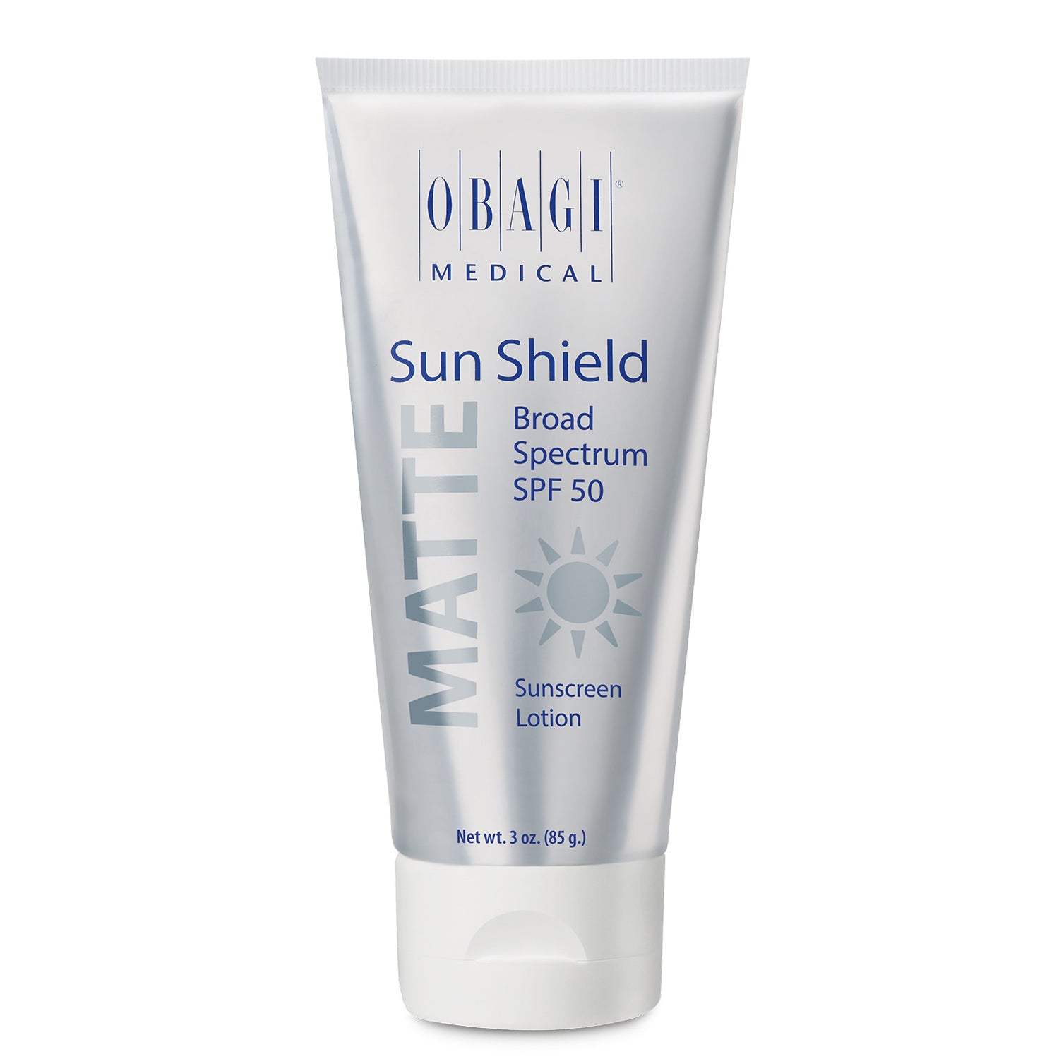 Obagi Sun Shield Matte Broad Spectrum SPF 5 Sunscreen from MyExceptionalSkinCare.com Bottle