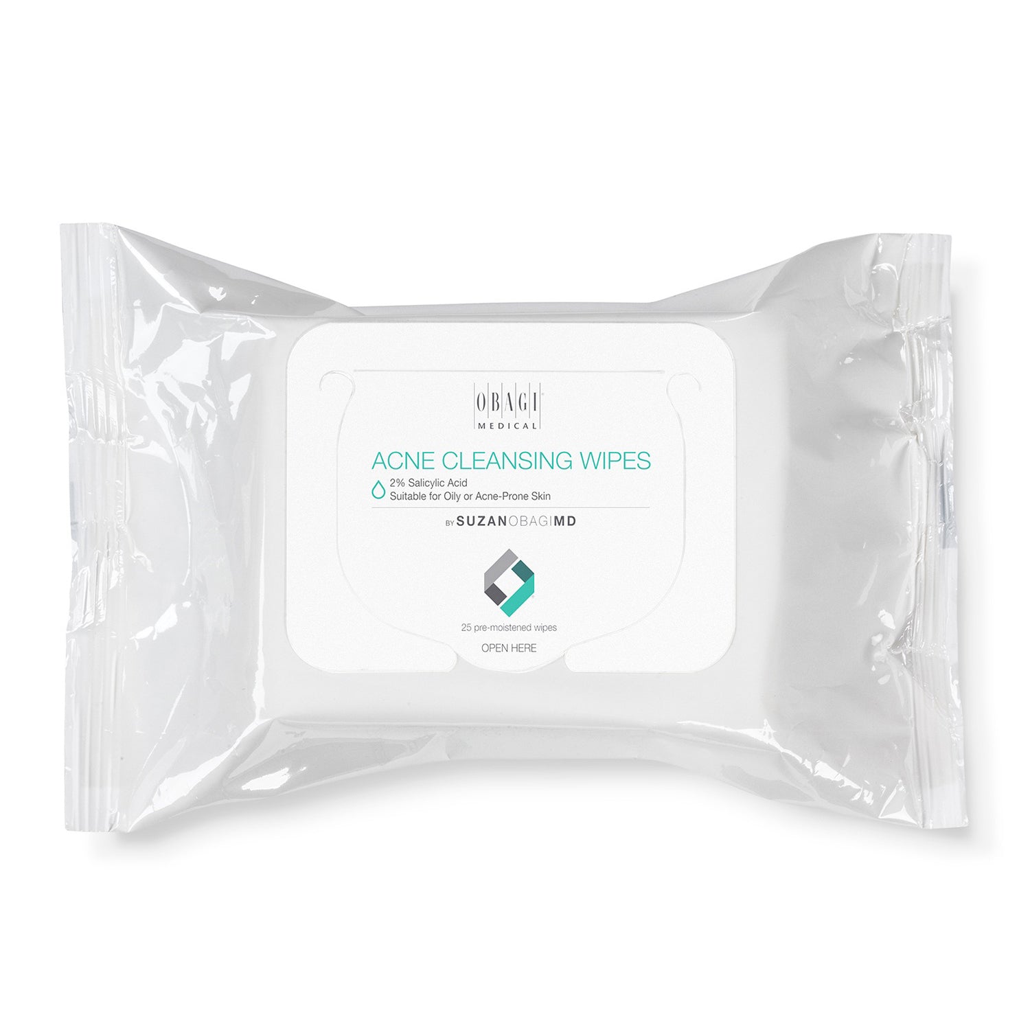 Obagi medical suzanobagimd acne cleansing wipes from MyExceptionalSkinCare.com