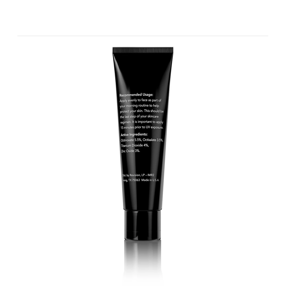 Revision Skincare Intellishade Matte Anti-aging Tinted Moisturizer with Sunscreen Bottle Back