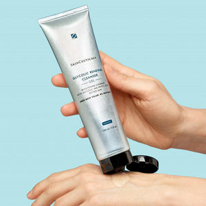 SkinCeuticals Glycolic Renewal Cleanser from MyExceptionalSkinCare.com Texture On Hand