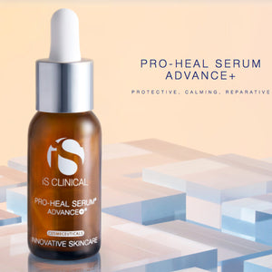 iS Clinical Pro-Heal Serum Advance+ from MyExceptionalSkinCare.com Bottle Background