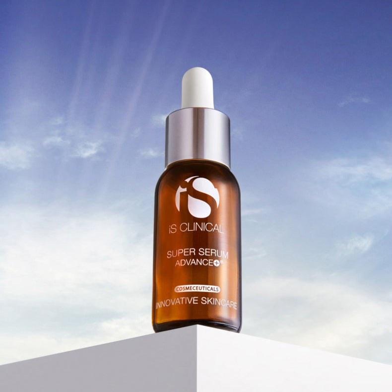 iS Clinical Super Serum Advance+ Bottle from MyExceptionalSkinCare.com Lifestyle
